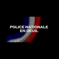 Image Police Nationale en deuil