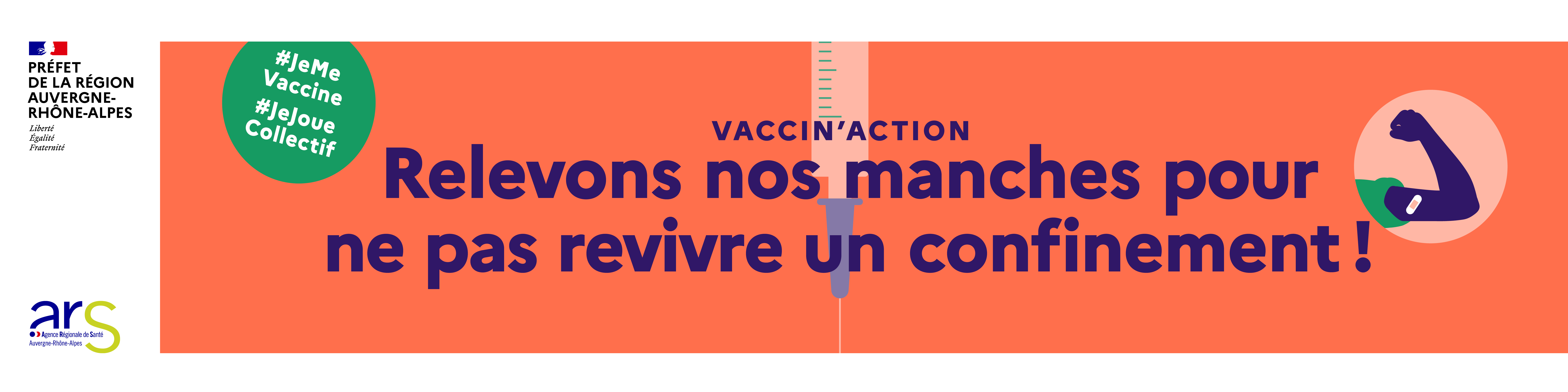 Affiche pour la vaccination COVID 19