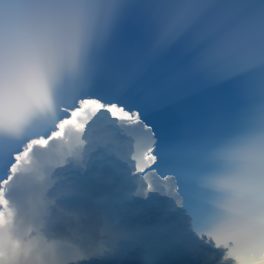 Photo d'un ciel avec nuages