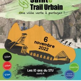 Affiche du Sainté Trail Urbain